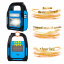 Аккумуляторный фонарь с солнечной батарее Hoka голубой COB+3W LED + Tube Дзензелевка