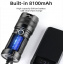 Фонарик ручной аккумуляторный двухсторонний SuperFire GT60 2600 Lumen IP34 Black Ивано-Франковск