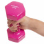 Гантель для фитнеса с виниловым покрытием Zelart TA-2777-3 3 кг Pink (SK000129) Весёлое