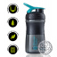Шейкер спортивный бутылка BlenderBottle SportMixer 20oz/590ml Black/Teal Original Костопіль