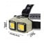 Фонарь налобный аккумуляторный Charger HX-816S PL-124 1*18650 СОВ Type-C с красным светом Якимівка