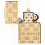 Зажигалка бензиновая Zippo Basketweave Design Золотистый (46274) Івано-Франківськ