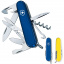 Складной нож Victorinox Climber Ukraine Cине-желтый (1.3703.2.8) Славута