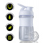 Шейкер спортивный бутылка BlenderBottle SportMixer 20oz/590ml White Original Ужгород