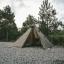 Палатка Naturehike CNK2300ZP025 300х300х210 см Коричневый (1047-6976023922534) Курень