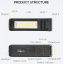 Фонарь многофунциональный аккумуляторный на магните G15-S SuperFire 400 Lumen IP44 Володарск-Волынский