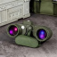 Бинокль морской Boshile HD 10х50 с компасом Зеленый (2094651503) Веселе