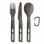 Набор столовых приборов Sea to Summit Frontier UL Cutlery Set 3 шт Темно-серый (STS ACK034021-121702) Самбор