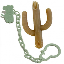 Силиконовый прорезыватель для зубов 2Life с держателем Собачка (vol-10332)