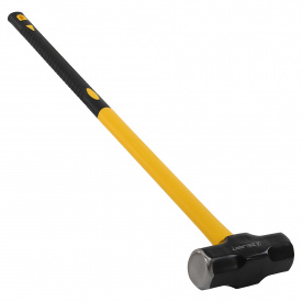 Кувалда стальная для кроссфита и функциональных тренировок Zelart HAMMER TA-9635-12LB 12LB 5,4кг черный-желтый