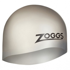 Шапочка для плавания Zoggs Easy-fit Silicone Cap Серый One Size (1000-465003.SI)