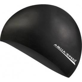Шапка для плавания Aqua Speed Soft Latex 5729 122-07 One Size Черный (5908217657299)