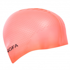 Шапочка для плавания силиконовая YINGFA C0068 Коралловый