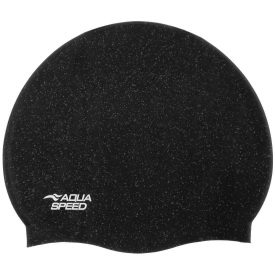 Шапочка для плавания Aqua Speed Reco Черный One Size (1000-237-07)