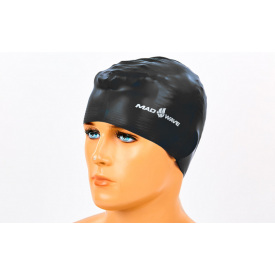 Шапочка для плавания MadWave SOLID M056501 Черный