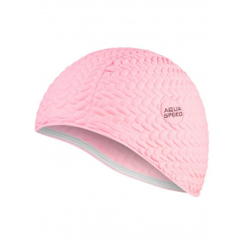 Шапка для плавания Aquaspeed BOMBASTIC TIC-TAC 5716 Пастельно-Розовая (5908217657169)