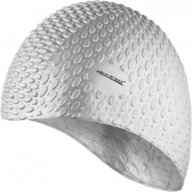 Шапочка для плавания Aqua Speed Bubble Серебристый One Size (1000-102-26)
