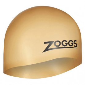 Шапочка для плавания Zoggs Easy-fit Silicone Cap Золотой One Size (1000-465003.GD)