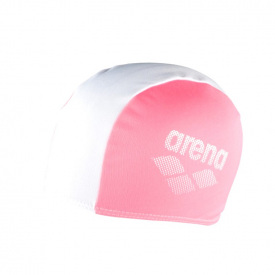 Шапочка для плавания Arena Polyester II Jr Pink White One Size (1097-002468-910 UNI)