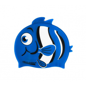 Шапочка для плавания Aqua Speed Zoo Синий One Size (1000-115-10-nemo)