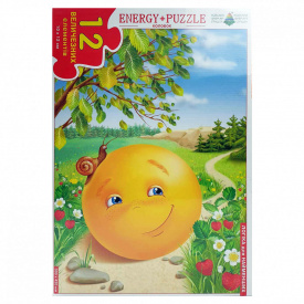 Пазли "Колобок" Энергия плюс 12 ел. в кор. 82005