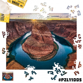 Дерев'яні пазли Wortex Woods Гранд-Каньйон 40х50 см 426 елементи лабіринт PZL11005L