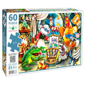 Пазл "Сказка об умном мышонке" Энергия Плюс 83873 на 60 элементов