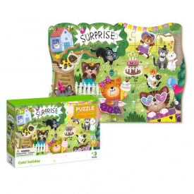 Дитячі пазли "Свято котиків" DoDo Toys 300417 30 ел.