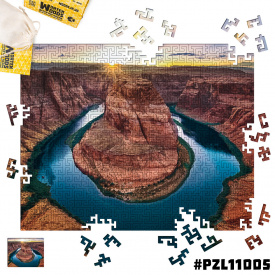 Дерев'яні пазли Wortex Woods Гранд-Каньйон 20x30 см 126 елементи лабіринт PZL11005S