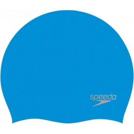 Шапка для плавания Speedo Moulded Silc Cap Au One Size Голубой (8-70984D437)