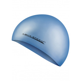 Шапка для плавания Aquaspeed MEGA 100-02 Голубая (5908217635419)