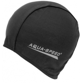 Шапка для плавания Aqua Speed Polyester Cap 5762 091-07 One Size Черный (5908217657626)