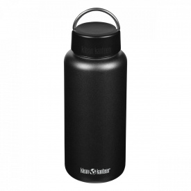 Бутылка для воды Klean Kanteen Wide Loop Cap 1182 мл Черный (1017-1009497)