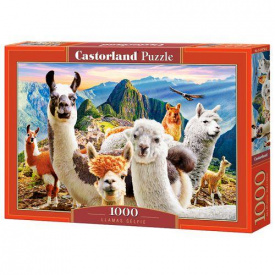 Пазли Castorland "Лами в горах" 1000 елементів 68 х 47 см