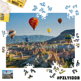 Дерев'яні пазли Wortex Woods Каппадокія 30х40 см 256 елементи лабіринт PZL11008M