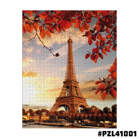 Дерев'яні пазли Wortex Woods Ейфелева вежа 20x30 см 126 елементів лабіринт PZL41001S