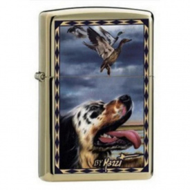 Зажигалка Zippo MAZZI-MARSH LANDING CHAMPAGNE (24079)