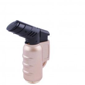 Зажигалка газовая турбо пламя STAR №701 Gold (10733-hbr)