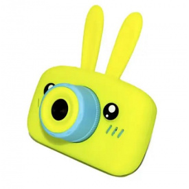 Дитяча цифрова фотокамера Smart Kids Camera фотоапарат 8х4,5х5 см Жовтий (2104618331)