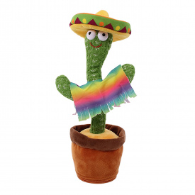 Танцюючий кактус-повторюшка Funny Toys Dancing Mexicano TikTok Cactus 31 см CPK 56683