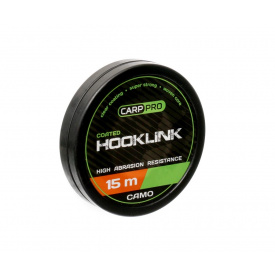 Поводковый материал Carp Pro Soft Coated Hooklink Camo 15lb / 15м