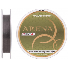 Шнур Favorite Arena PE 4x 100m #0.4/0.104mm 8lb/3.5kg (1013-1693.10.95)