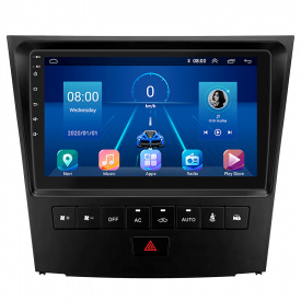 Штатная магнитола Lesko для Lexus GS III Рестайлинг 2007-2011 9" 2/32Gb 4G Wi-Fi GPS Top (11771-69633)