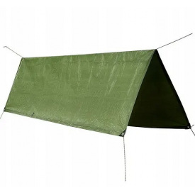 Брезент универсальный тактический Mil-Tec 2х3 м зеленый 14240001