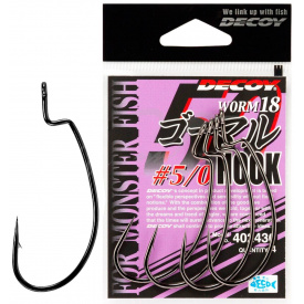 Крючок Decoy Worm18 5/0 4 шт/уп (1013-1562.00.26)