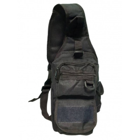 Тактическая сумка через плечо BTMF Черная