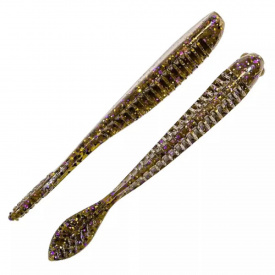 Силікон ZMAN Trick Shotz 4.2" 5pc #Green Pumpkin Goby (720917 / TS42-316PK5)