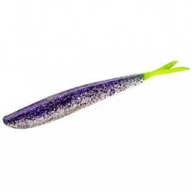 Силікон Lunker City Fin-S Fish 8/BG 4" #281 Purple Ice Chartreuse Tail (2146262 / 28140)