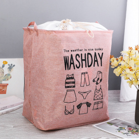 Кошик для іграшок Boya 43х32х50 см Рожевий