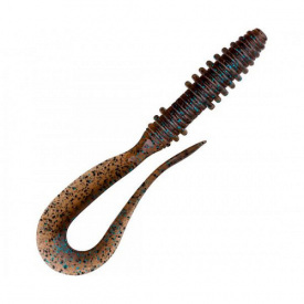 Силикон Keitech Mad Wag Mini 2.5 12 шт/уп Коричневый/Зеленый (1013-1551.07.35)